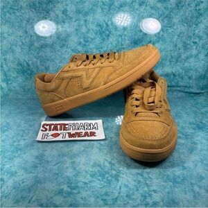Vans Lowland CC Tan Wheat Men’s Low Top Suede Athletic Shoes Sneakers